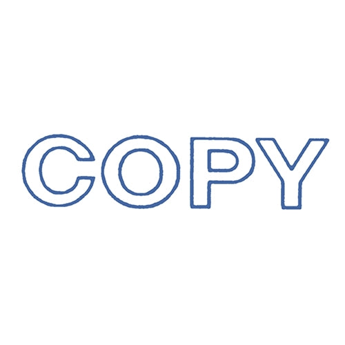 Dixon "copy" Stamp 011 - Blue Pre Inked