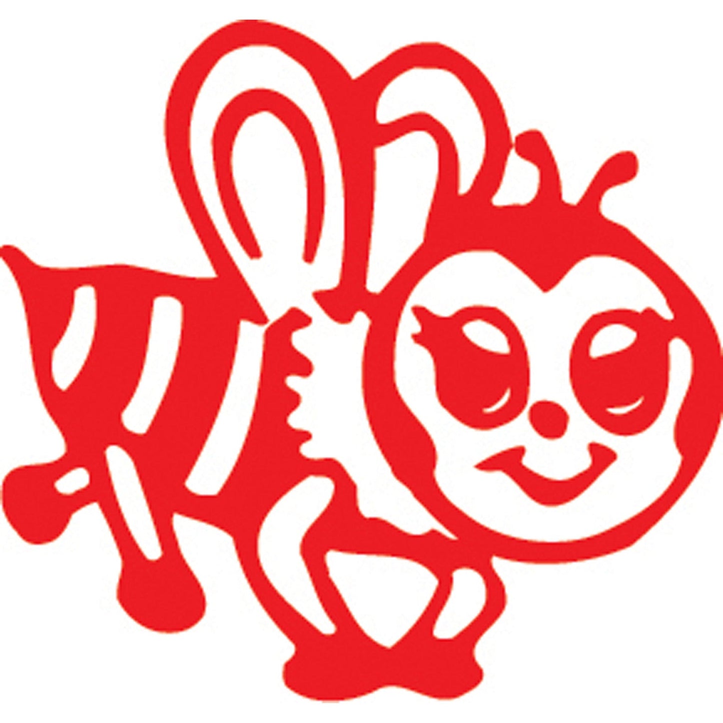 Dixon "bee" Stamp 062 Red Pre Inked