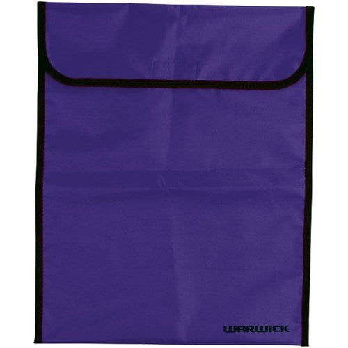 Warwick Homework Bag Fluoro Large Velcro