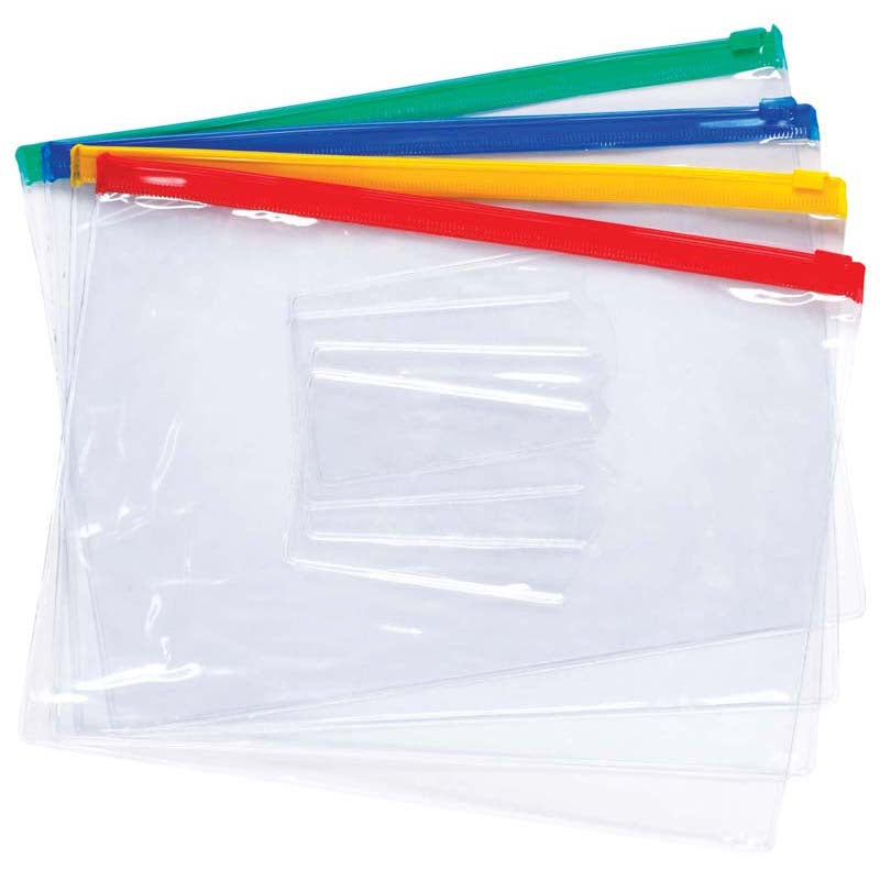 FM Data Document Wallet Size Clear Pvc
