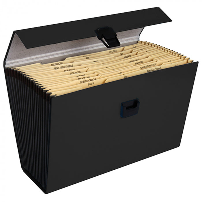 FM File Expanding Vivid 19 Pocket Size Foolscap