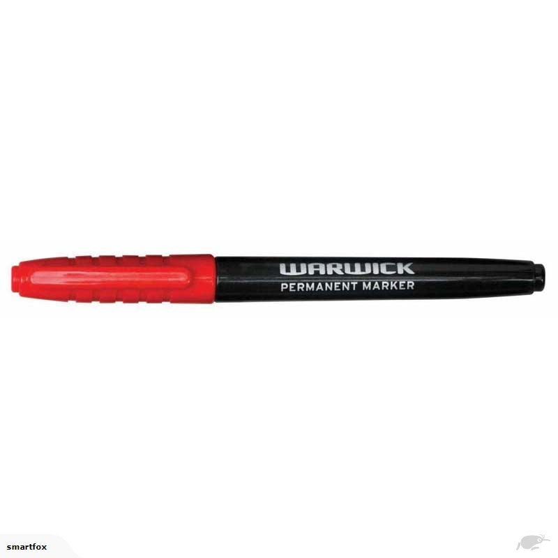 Warwick Marker Fine Tip Permanent Box Of 12