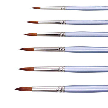 Jasart Red Sable Round Brushes