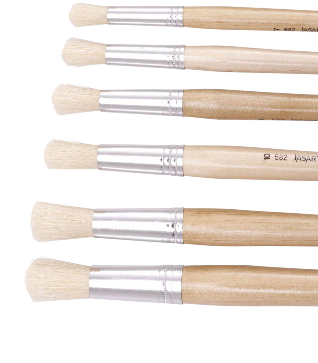 Jasart 582 Hog Round Brushes