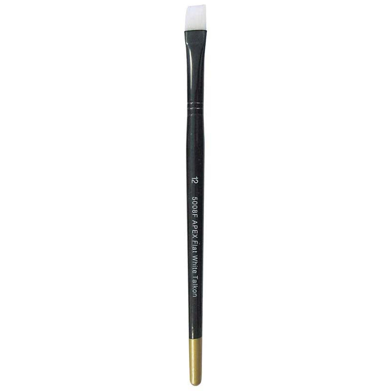 Bockingford Apex White Flat Taklon 5008F Brush Size 12
