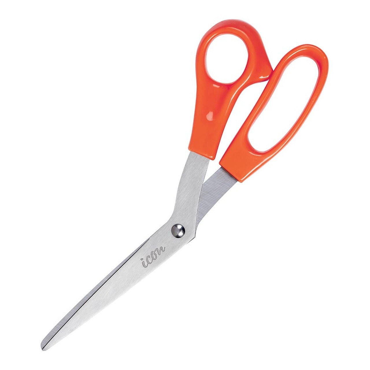 Icon Scissor 8.25 Inch Orange Handle