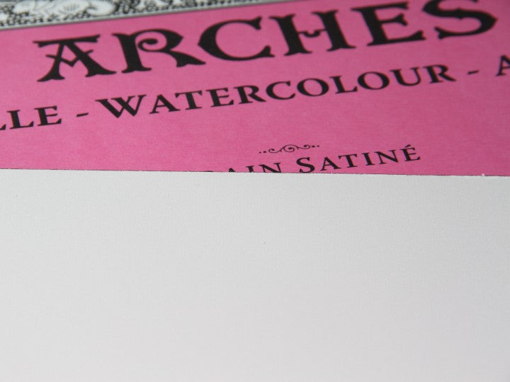 Arches Watercolour Natural White 113x914cm 300gsm Hot Pressed Roll