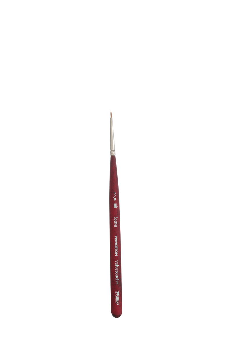 Princeton Velvetouch Synthetic Mini Spotter Brushes
