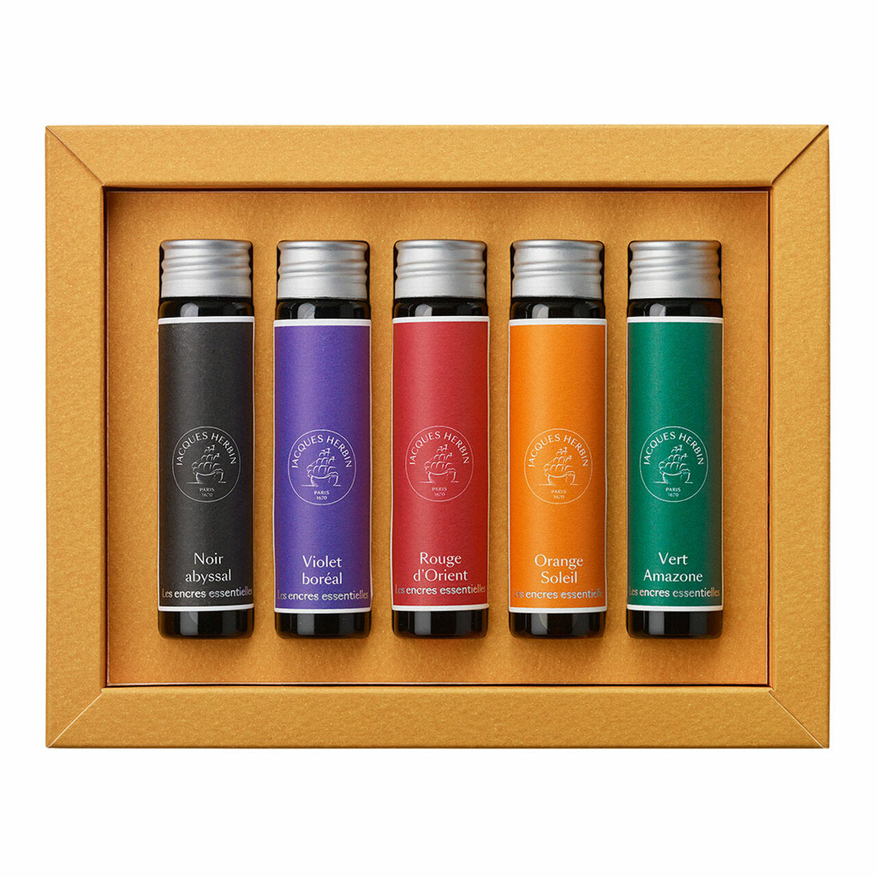 Jacques Herbin Essential Ink 15ml Solaris - Pack Of 5
