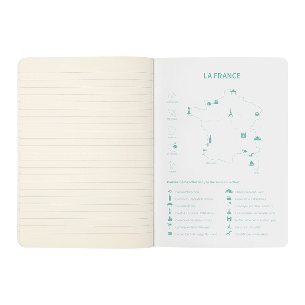 Clairefontaine France Collection Notebook A5 Assorted