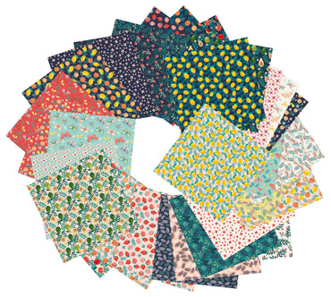 Clairefontaine Fruity Garden 15x15cm 60 Sheet 70gsm Origami Paper