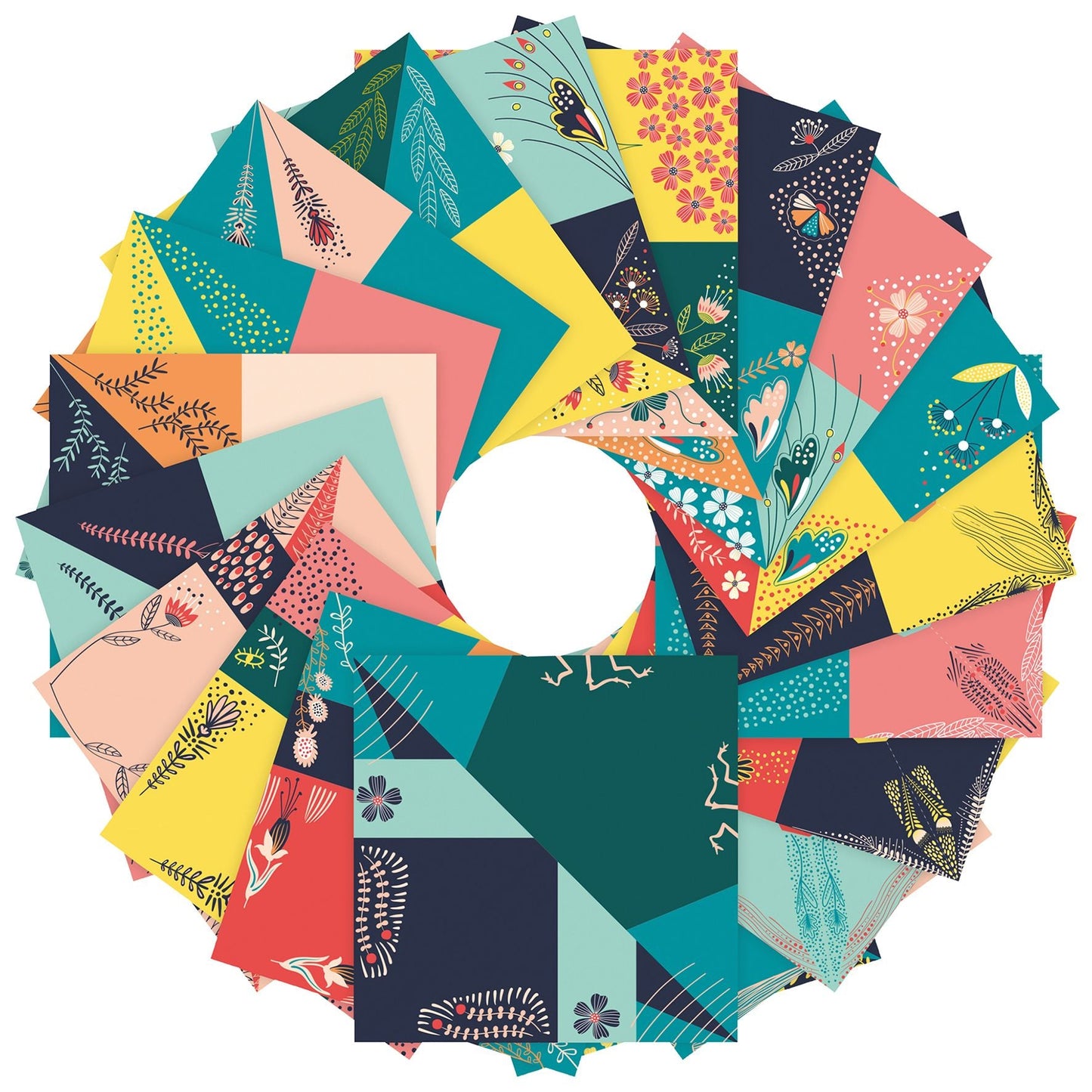 Clairefontaine Insects 60 Sheet 70gsm Origami Kit