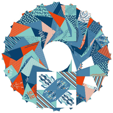 Clairefontaine Marine Wildlife 60 Sheet 70gsm Origami Kit
