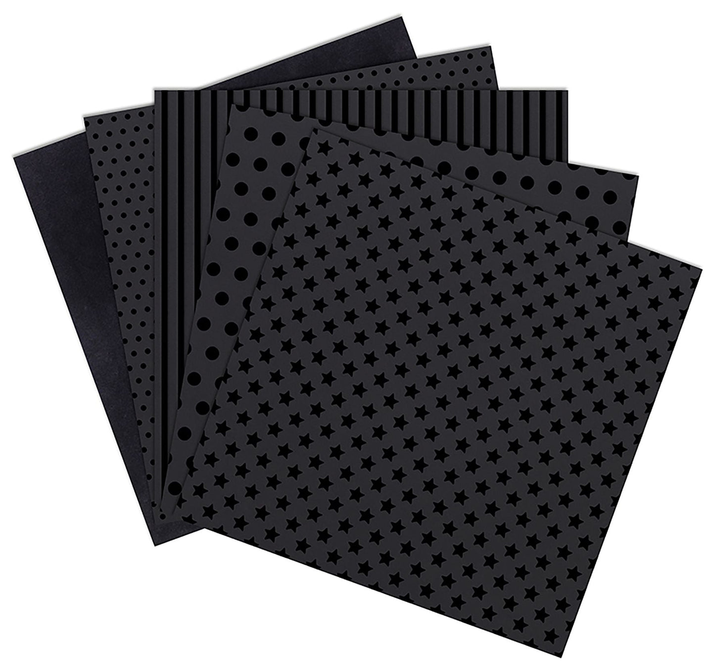 Clairefontaine Flocked 185gsm 30.5x30.5cm Cutting Paper Pack of 5