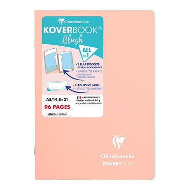 Clairefontaine Koverbook Blush A5 Lined