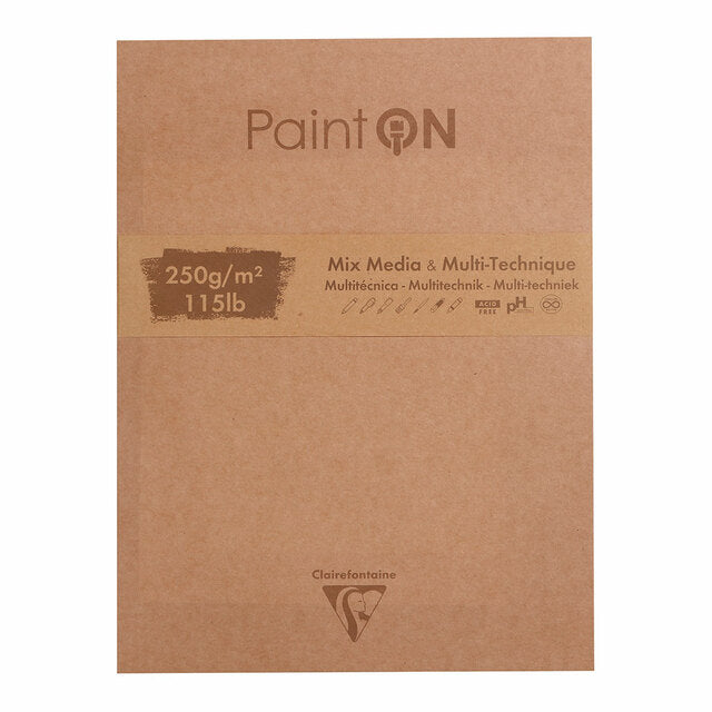 Clairefontaine Painton Pad Assorted 50 Sheets