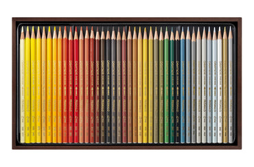 Caran d'Ache Prismalo Aquarelle Pencils Wooden Box Set of 80