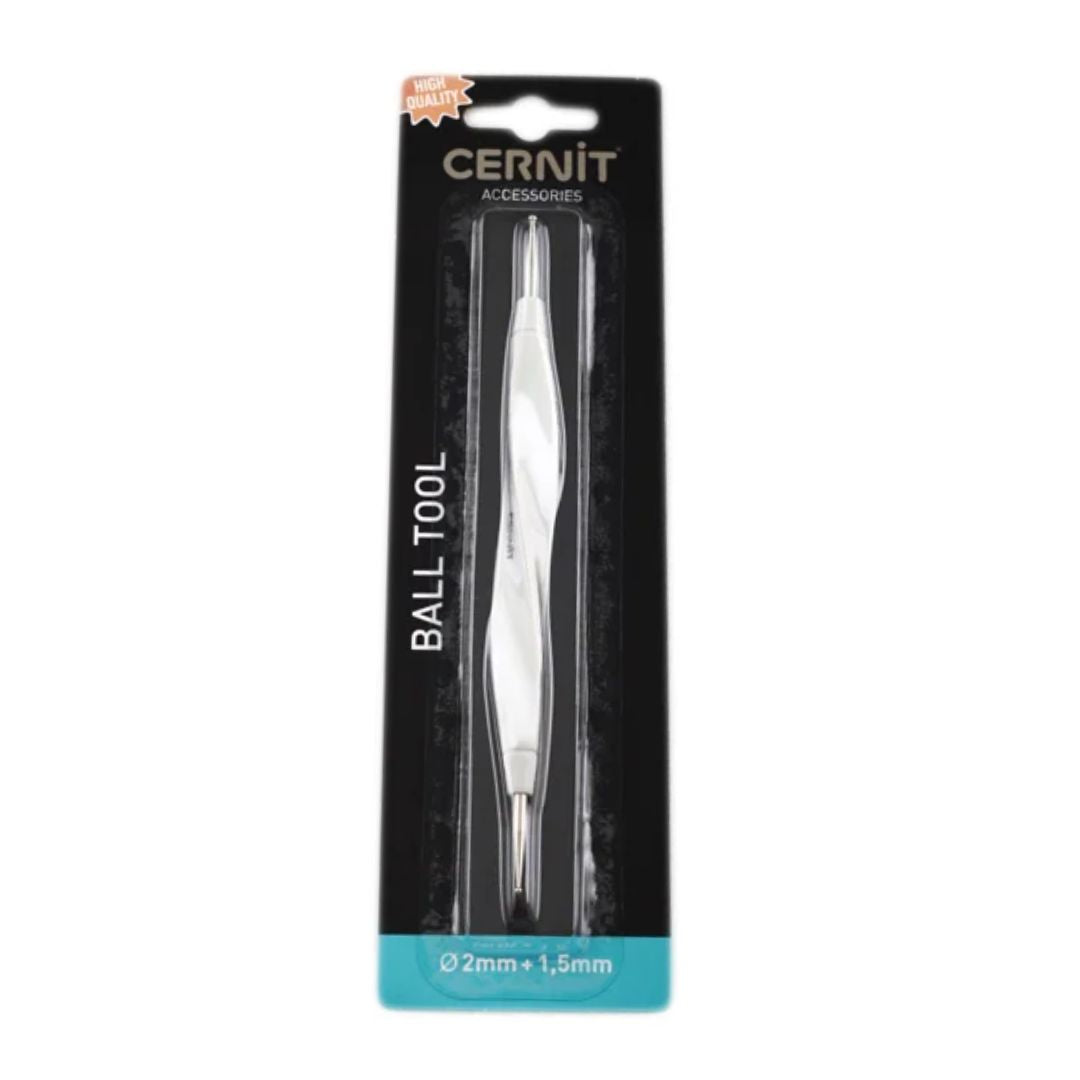 Cernit 2mm & 1.5mm Double-ended Modelling Ball Tool