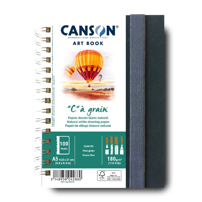 Canson "C" à grain A5P 180gsm 50 sheet Art Book