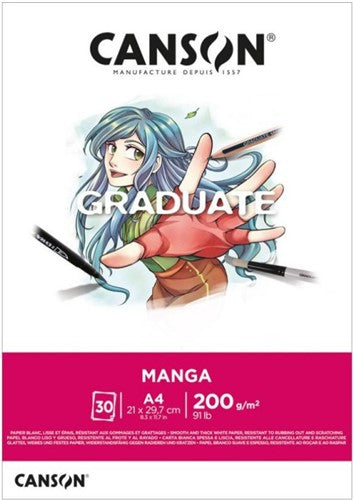 Canson Graduate Manga 200gsm 30 Sheet Pads