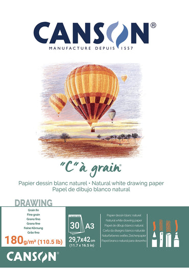 Canson "C" à grain 180gsm 30 Sheet Pads