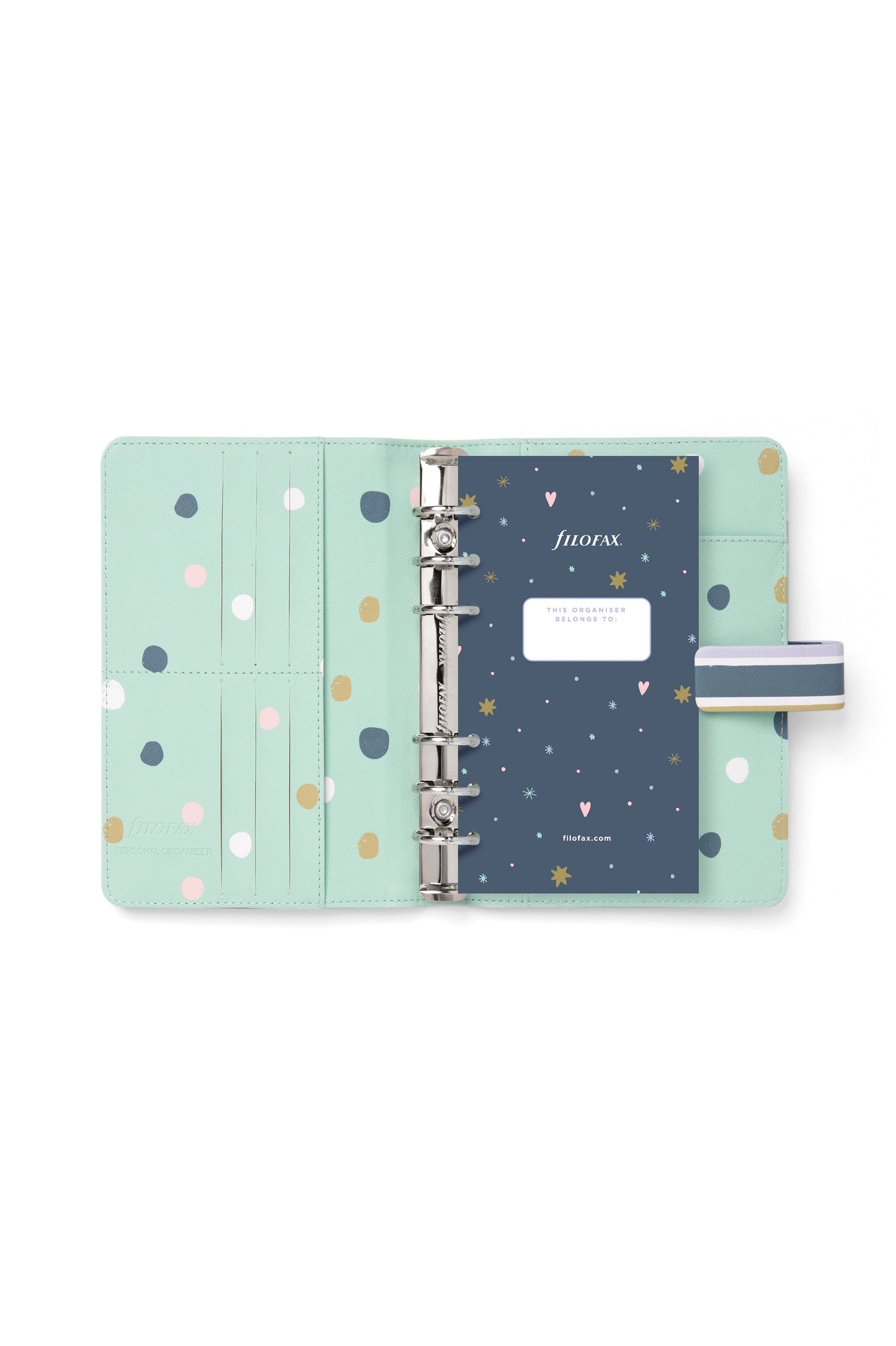 Filofax Good Vibes Stripes Personal Organiser