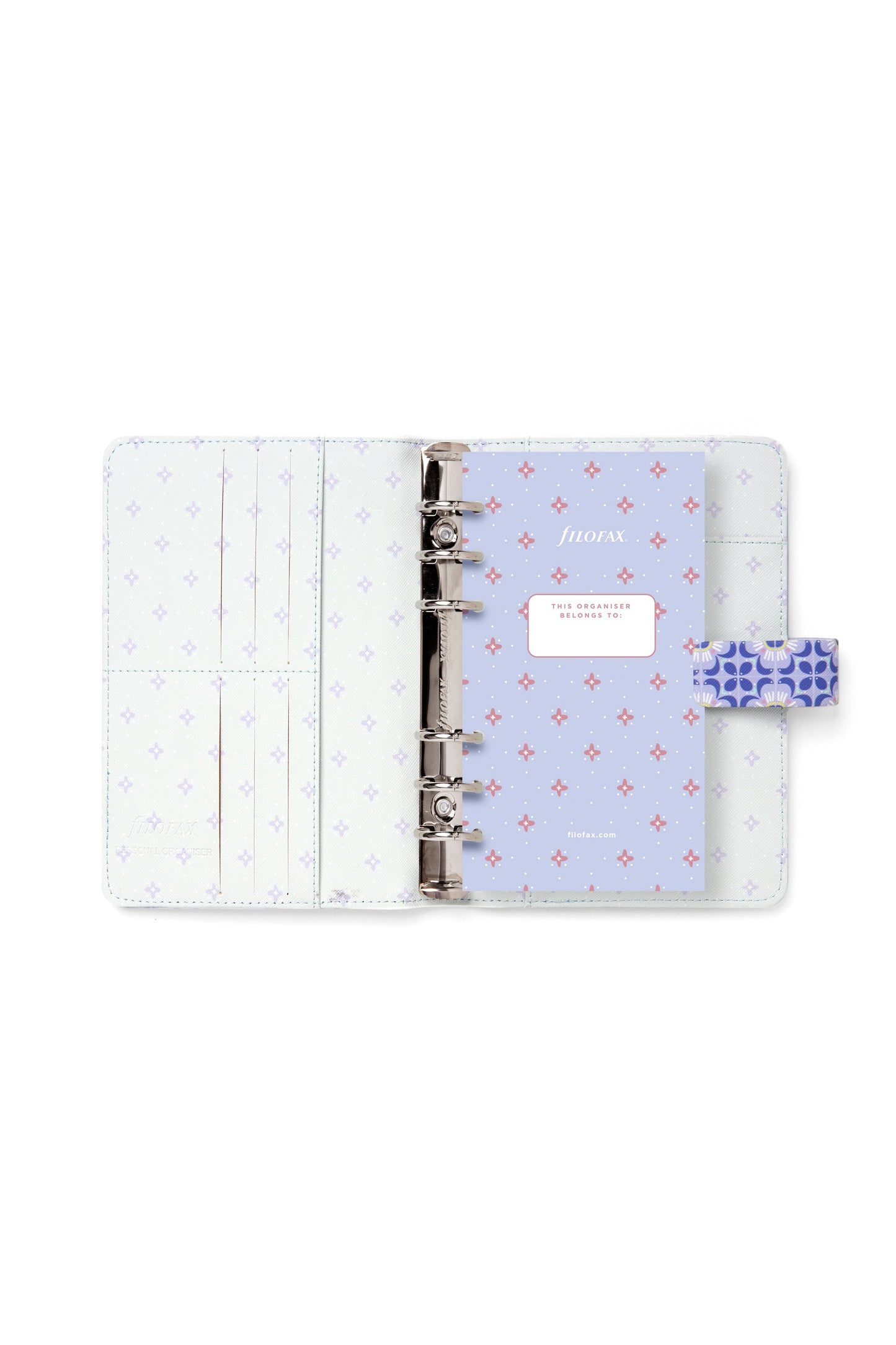 Filofax Mediterranean Blue Personal Organiser