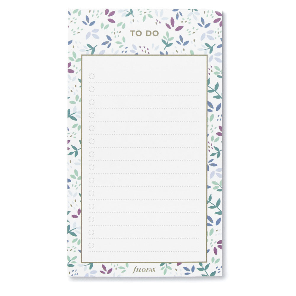 Filofax Garden To Do Notepad