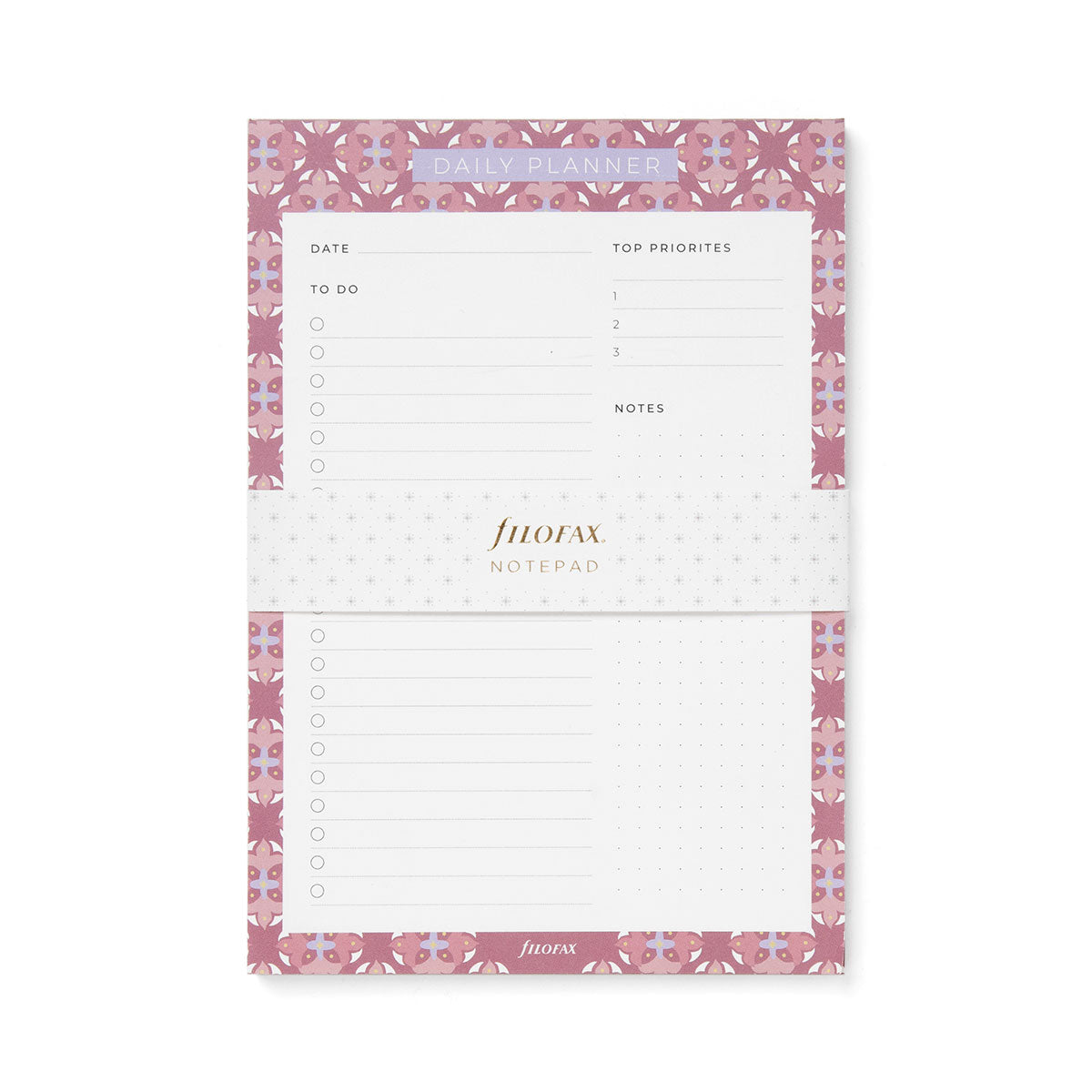 Filofax Mediterranean Daily Planner Notepad