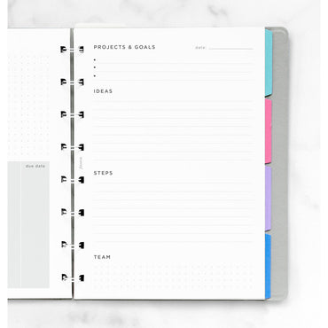 Filofax A5 Project Management Notebook Refill