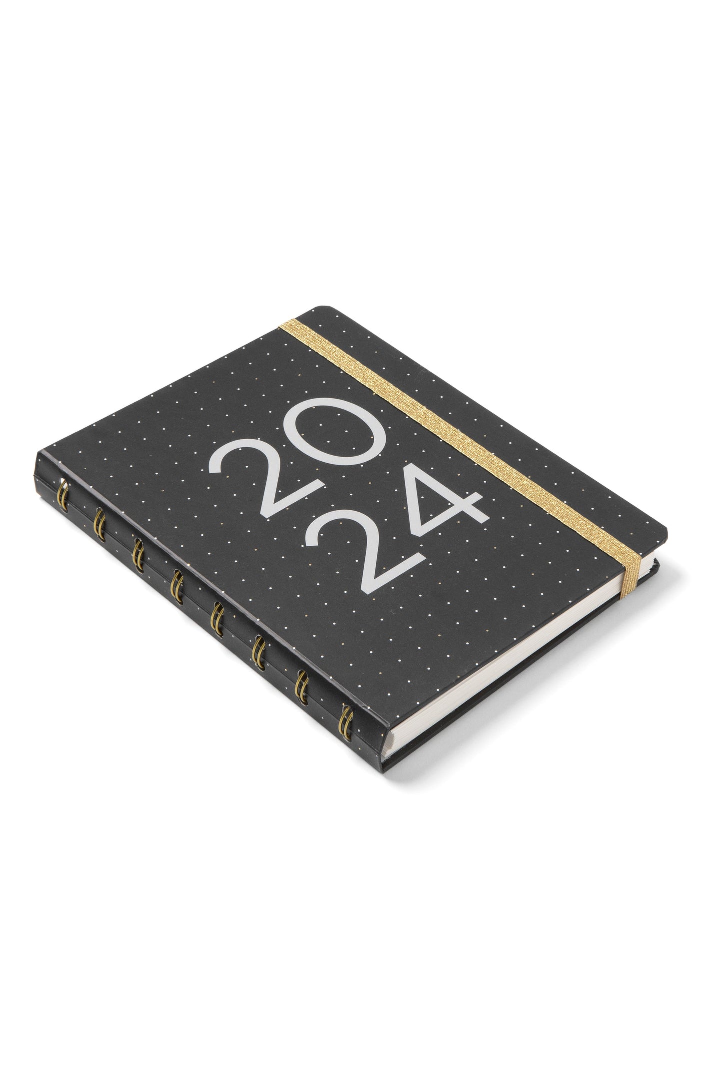 Filofax Planner Moonlight A5 Week to View Black 2024