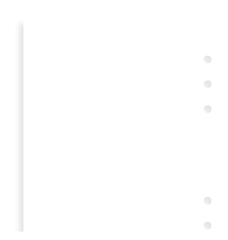 Filofax White Plain Notepaper A5