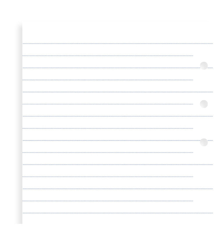 Filofax Personal Clipbook Notepaper Refills