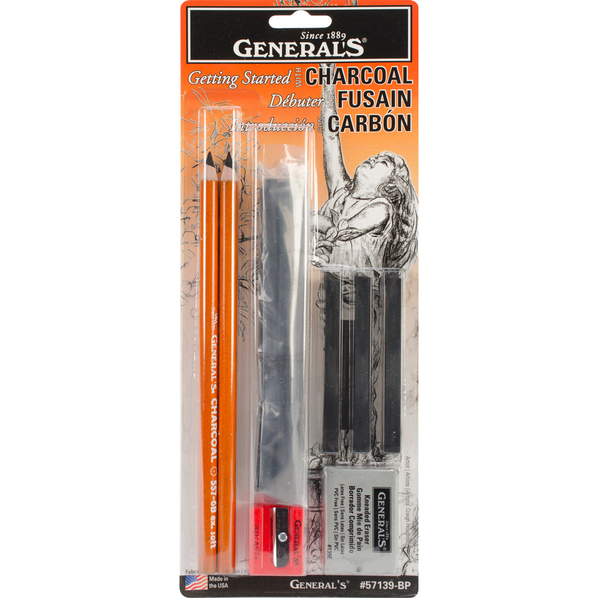 General's Getting Started With Charcoal Set of 11