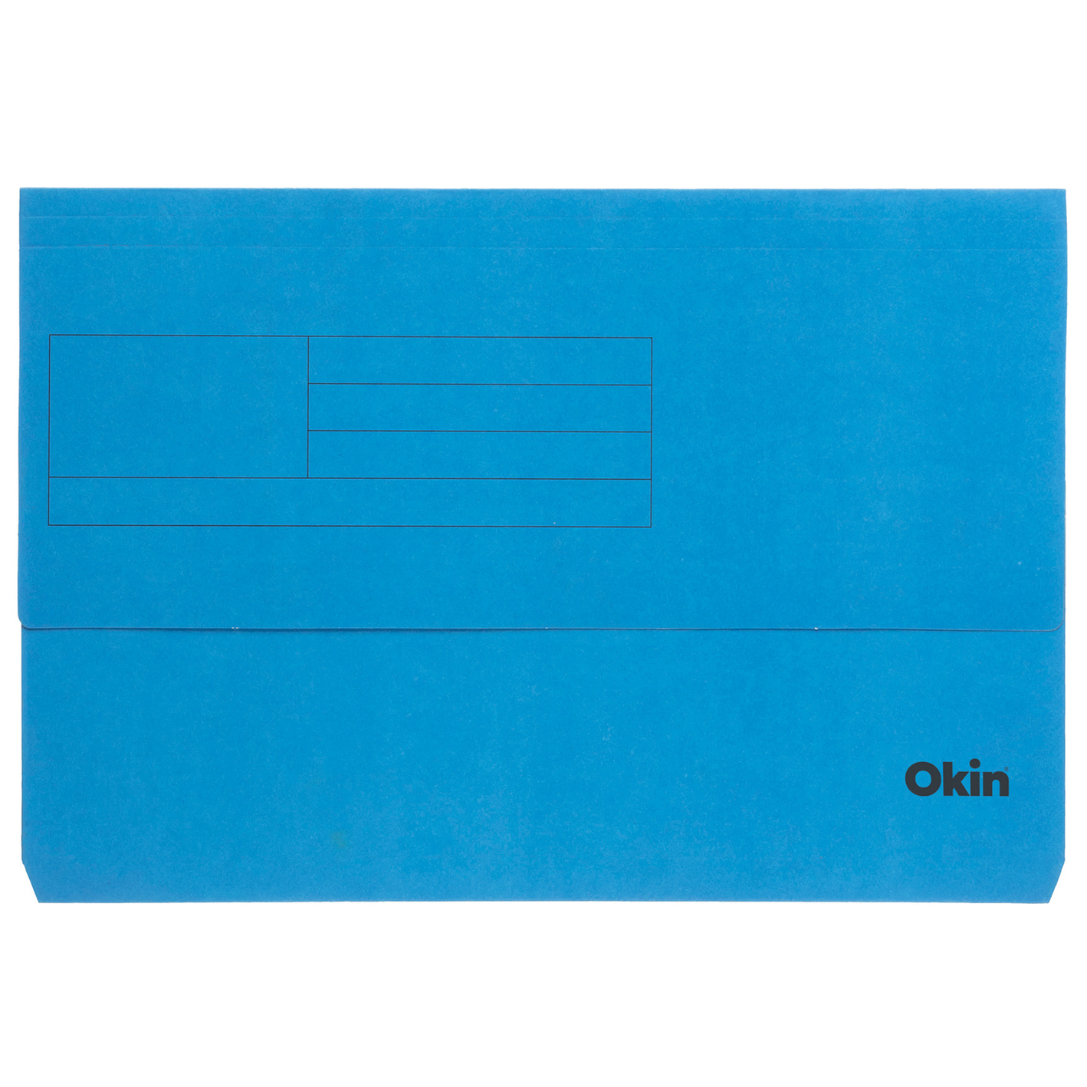 Okin Card Foolscap Document Wallets