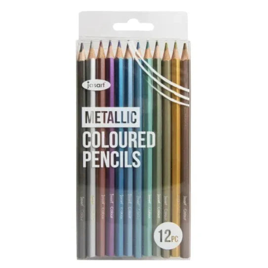 Jasart Studio Metallic Tones Pencils Set Of 12