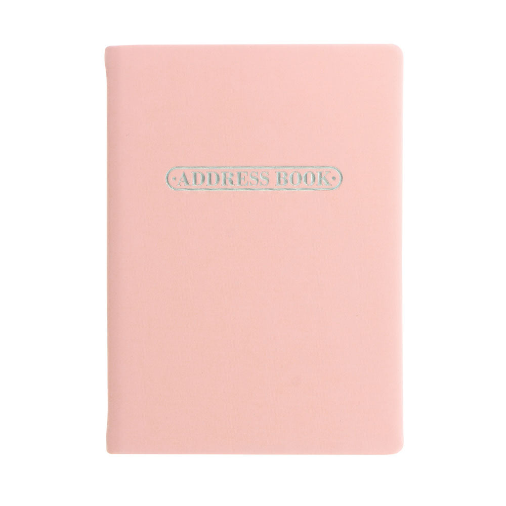Letts Address Book A6 Pastel Peach