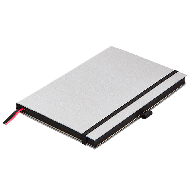 Lamy A5 Hard Cover Silver With Black - Plain Notebook