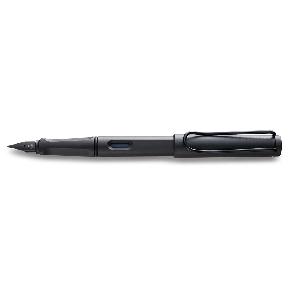 Lamy A6 Soft Cover Notebook + Charcoal Fountain Pen Gift Set