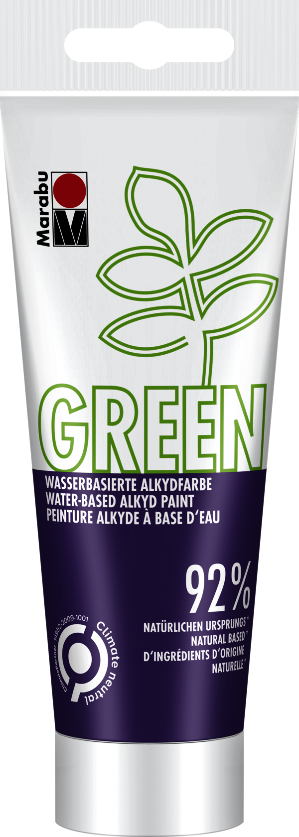 Marabu Green Water-Based Alkyd Paint 100ml