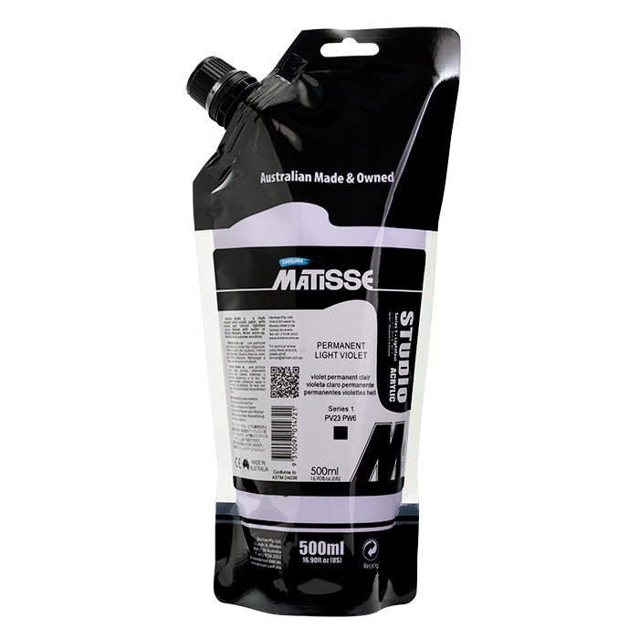 MATISSE STUDIO 500ML PERMANENT LIGHT VIOLET