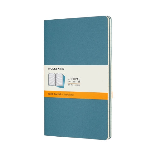Moleskine Cahier Large Ruled Journals Pack Of 3
