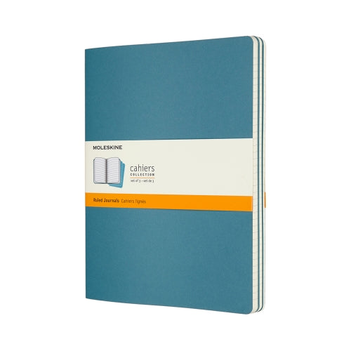 Moleskine Cahier Xtra Large Ruled Journals Pack Of 3