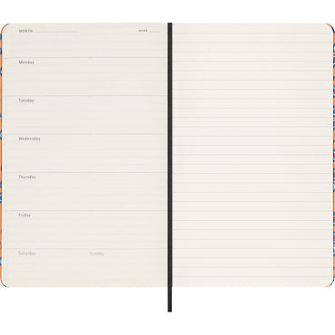 Moleskine LE Professional Silk Orange Large Hard Cover Undated Planner with Gift Box