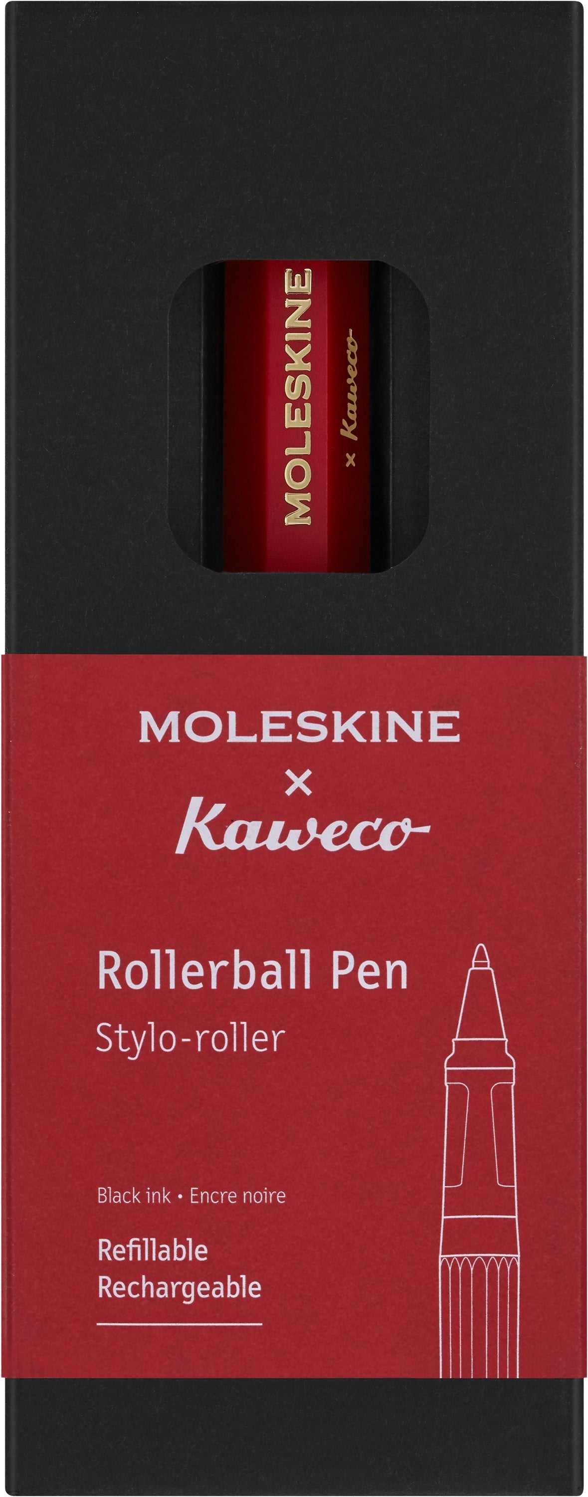 Moleskine Kaweco 0.7mm Rollerball Pens