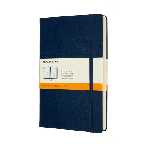 Moleskine Large Expanded Ruled Hard Cover Notebooks