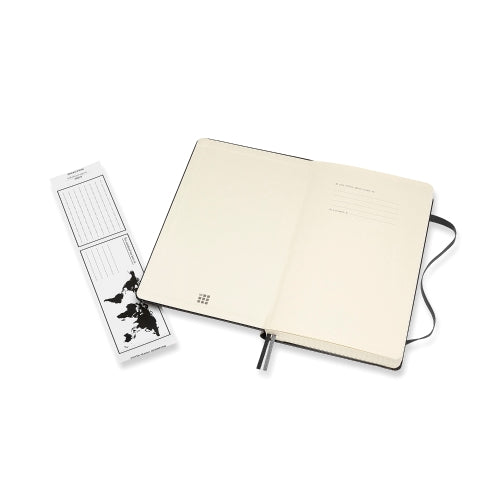 Moleskine Notebook Large Expanded Square Black Hard Cover