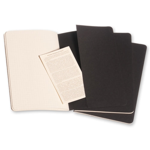Moleskine Cahier Large Square Journals Pack Of 3