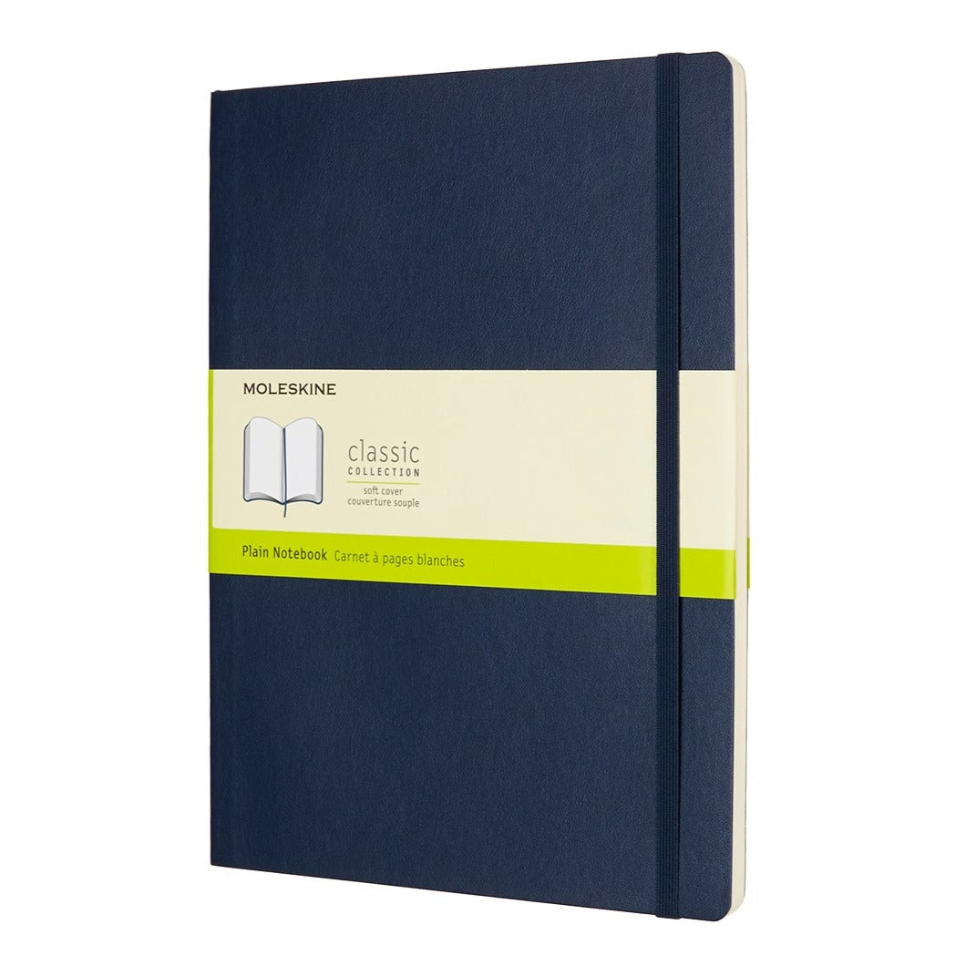 Moleskine Xtra Large Plain Soft Cover Notebooks