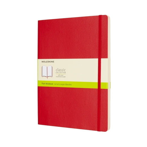 Moleskine Xtra Large Plain Soft Cover Notebooks